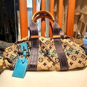 Used Louis Vuitton Purse Multi Colored